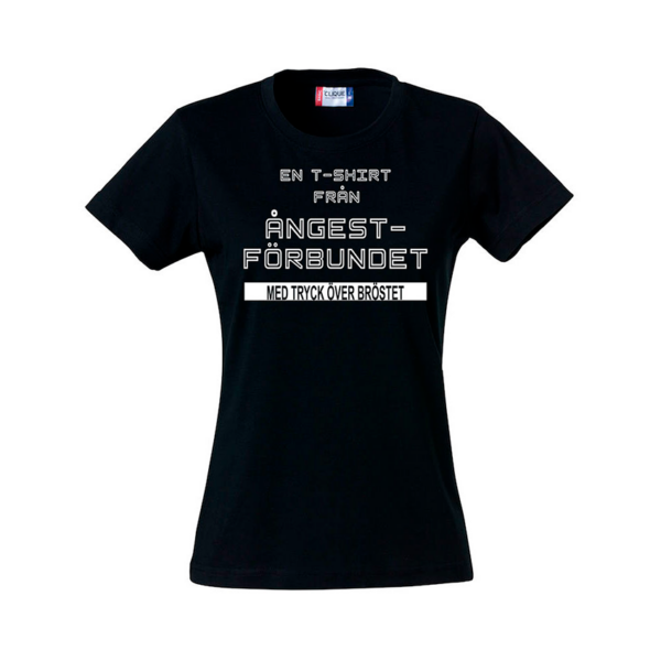 Ångestförbundets t-shirt dam.