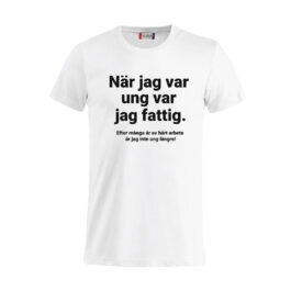 När jag var ung
