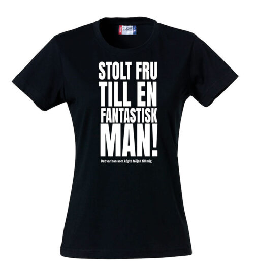 Stolt fru