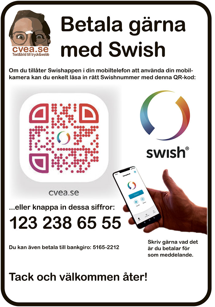 QR-kod till Swish